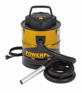 Powerplus separátor, vysavač popela 1800W, 20L, POWX3018, sací výkon 18 kPa, oklep