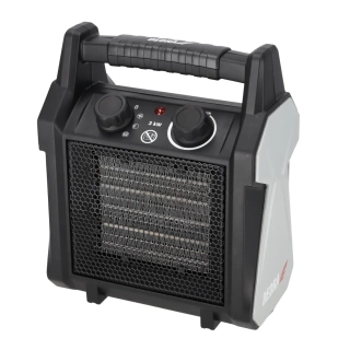 Dedra PTC elektrické topidlo 2/3 kW 230V DED9931C4, s ventilátorem, keramický topný prvek, madlo