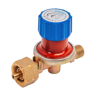 XTLINE Regulátor tlaku LPG 0,5 - 4 bar, XT23507 na propan-butan s regulací, výstup G3/8LH