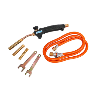 XTLINE Plynová opalovací, pájecí souprava 3 kW, 3 hořáky 13, 14, 17 mm XT23509B + hadice 1,5 m