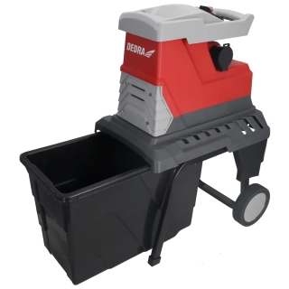 Dedra drtič větví 2800W do 45mm DED8682, elektrický 230V, auto-vtahování, nádoba