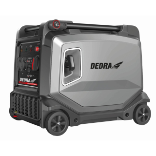 Dedra Invertorový generátor proudu 3,5/3,8kW DEGA4500K, elektrocentrála benzínová 2x230V, 1x12V