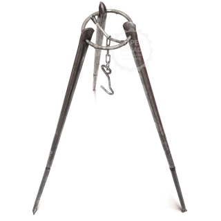 Kukmara skládací trojnožka ocelová 90cm, na kotlík, kazan nr.4, t041