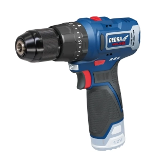 Dedra MAUS12 Mini Aku vrtací šroubovák-vrtačka 32Nm, do 10 mm DED7331, příklep, LED