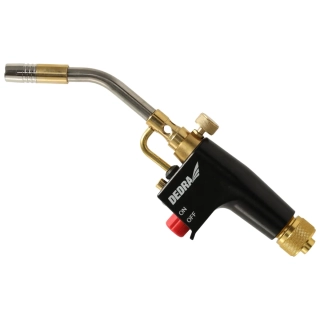 Dedra plynový hořák 3,8kW Turbo 31A035 piezo, na kartuše 7/16"+1" MAPP