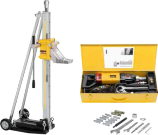 REMS Picus SR Set Titan, jádrová vrtačka 183022, 230V se stojanem, mokro-suché vrtání do prům. 250 mm