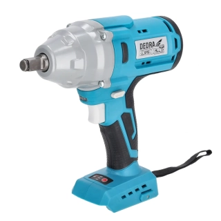 Dedra Aku rázový utahovák DED7157, SAS+ALL 18V, 600 Nm, bezuhlíkový, 1/2"
