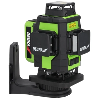 DEDRA křížový laser 4D, 2,4W 30/50m MC0908 se zeleným paprskem, diody Sharp
