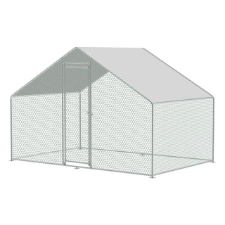 Strend Pro kurník - voliéra se střechou, 2x3x2m, 2173630, zastřešený výběh po slepice