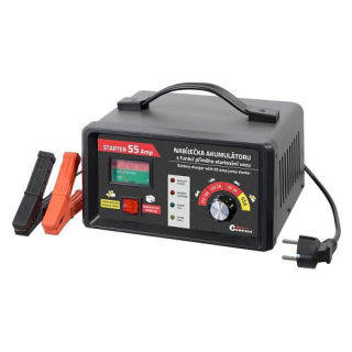 Compass Auto nabíječka 6/12V 2/10/55A STARTER, 07156