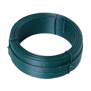 XTLINE Vázací drát zelený 1,4 mm x 50 m PVC, 42244 poplastovaný, plotový