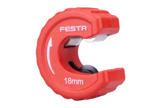 Festa řezačka trubek 18 mm kotoučová 16318 na Cu, Alu, plast s řezným kolečkem, otočná