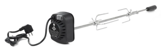 G21 63903121 Grilovací jehla s motorkem pro gril Michigan – 230 V, nerezová ocel