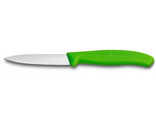 Victorinox Nůž na zeleninu, 8 cm rovná čepel 6.7636.L114 zelený