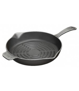 Litinová grilovací pánev 28cm PRO kruhová černá LAVA Metal LVECOYGT28RD