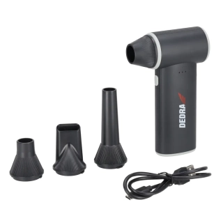 Aku mini ofukovač DEDRA DEPP015, 7,4 V, USB-C, 150000 RPM