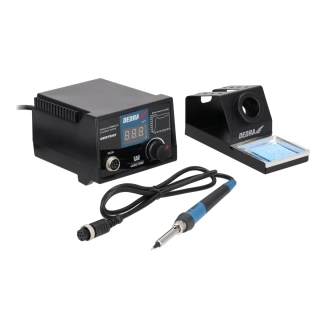 Dedra Pájecí stanice DED7543, 80 W, 200–480 °C, s LCD displejem
