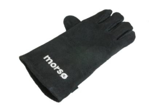 Ochranná rukavice ze silné kůže, černá Morso 62900700