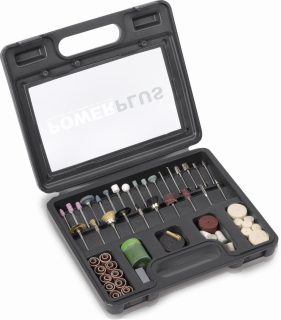 POW18205 Příslušenství 102 ks k multifunkčním bruskám 3 mm PowerPlus POWE90600