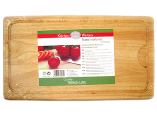 Duisberg Krájecí prkénko 45 x 25 cm, s drážkou, kaučuk KT312451