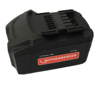 Aku baterie BP18/4 Li-Ion 18V 4,0 Ah, Rothenberger 1000001653