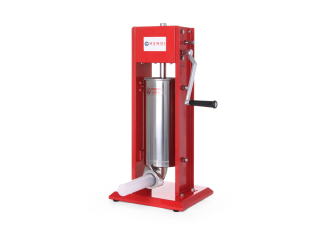 Plnička klobás Kitchen line 5l červená INOX 4 nástavce Hendi 282144