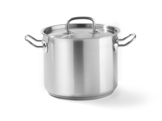 Hendi Vysoký hrnec 5l nerezový 18/10 s poklicí na indukci 837207 K.LINE