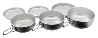 Turistické nádobí ALU sada 6ks, 13614 Cattara