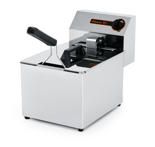 Fritéza Fiamma FF-6 NV, 5l 230V elektrická, INOX