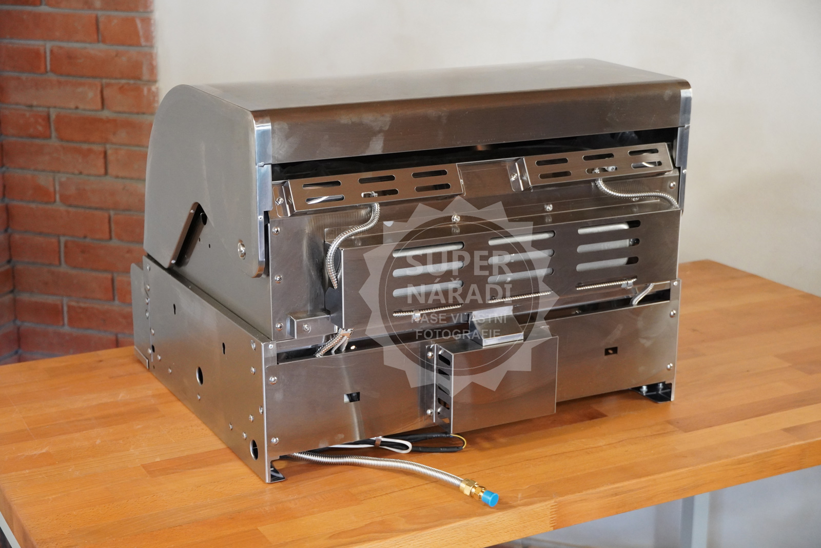 AllGrill plynový vestavný gril Top-Line Chef M 100949 - zadní 2