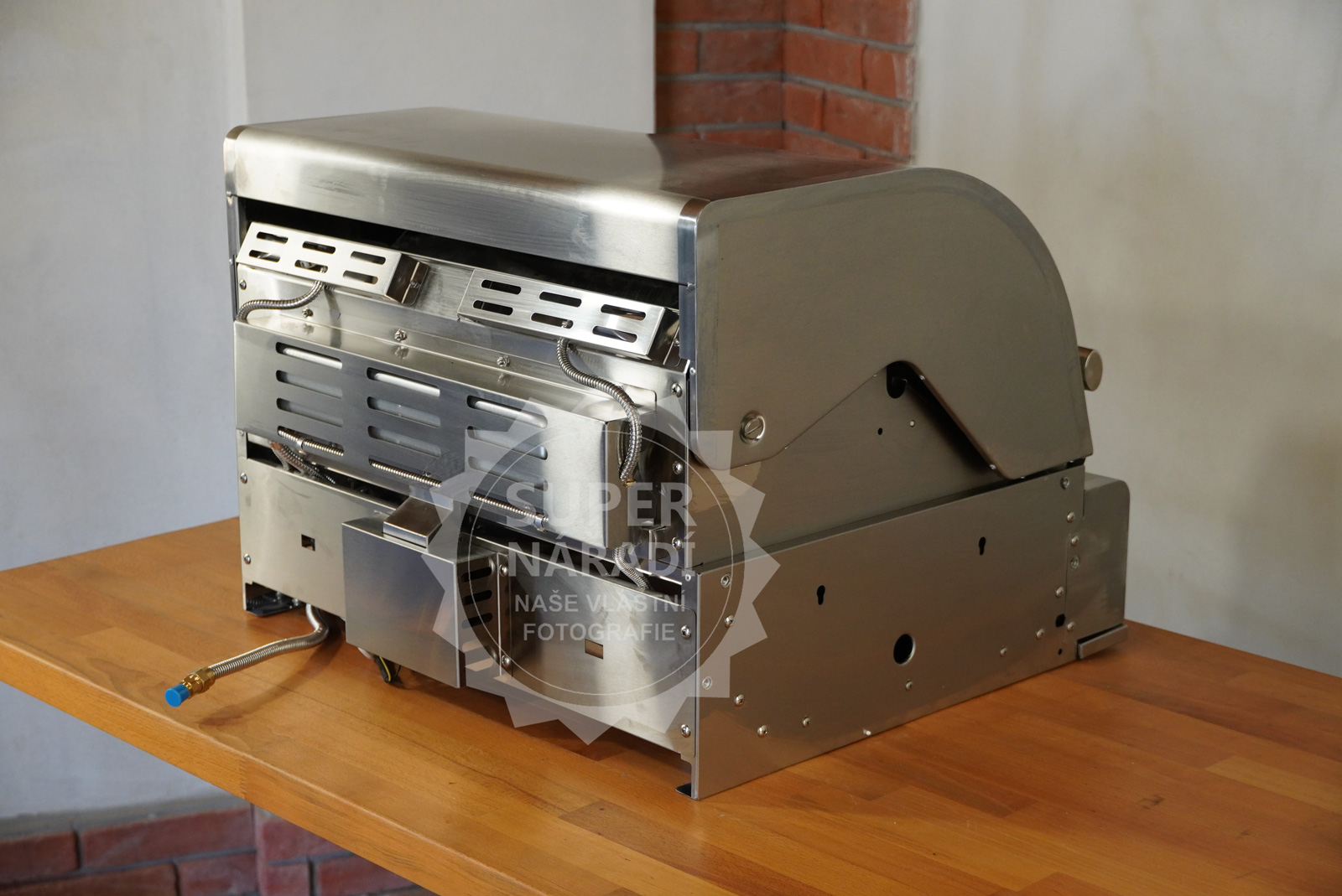 AllGrill plynový vestavný gril Top-Line Chef M 100949 - zadní 2-1