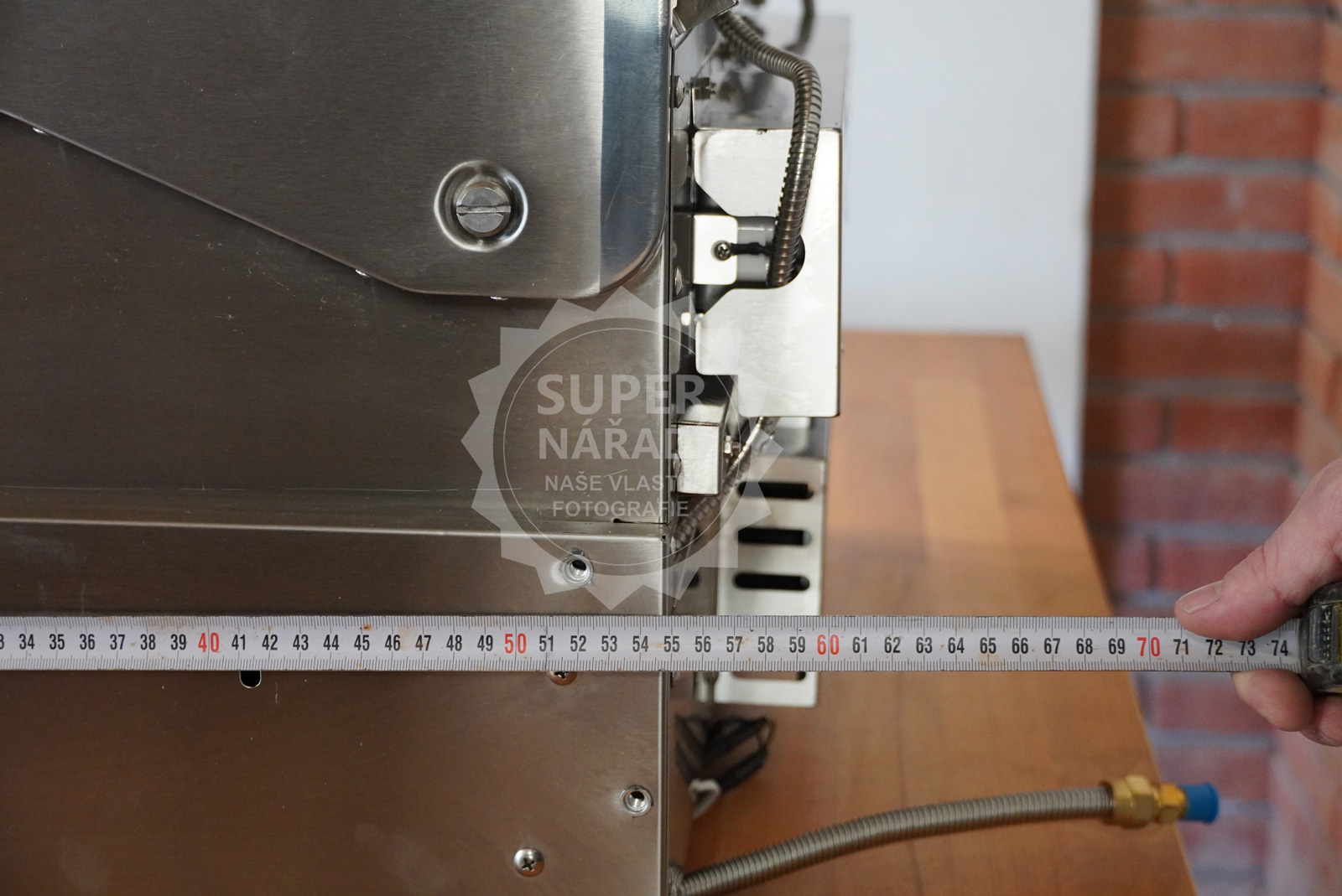 All Grill plynový vestavný gril Top-Line Chef M 100949