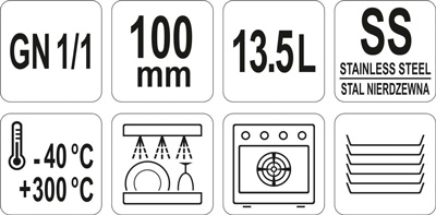 Yato Gastro YG-00253 parametry