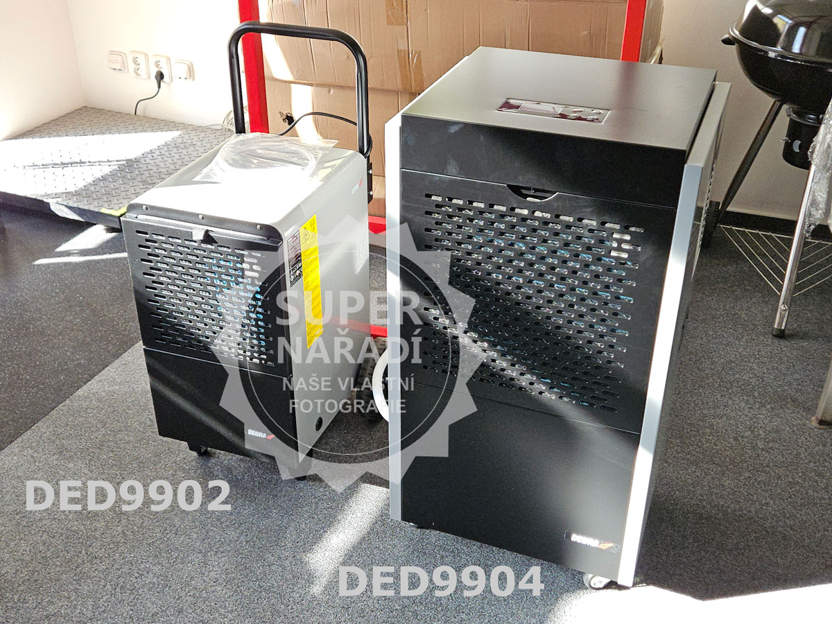 Dedra odvlhčovače DED9902, DED9904