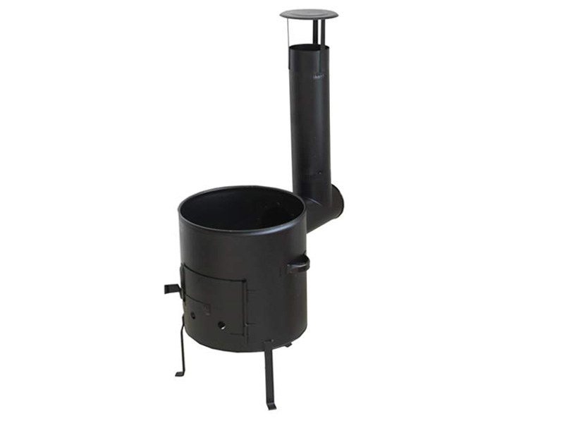 Kotlina 42 cm s kouřovodem