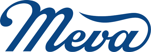 Logo tradiční české značky Meva