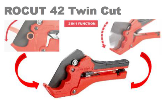 Rothenberger Rocut Twin Cut 42 nůžky na plastové trubky