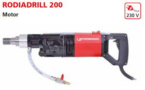 Rodiadrill 200 motor Rothenberger