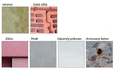 Diamantové vrtací korunky materiály