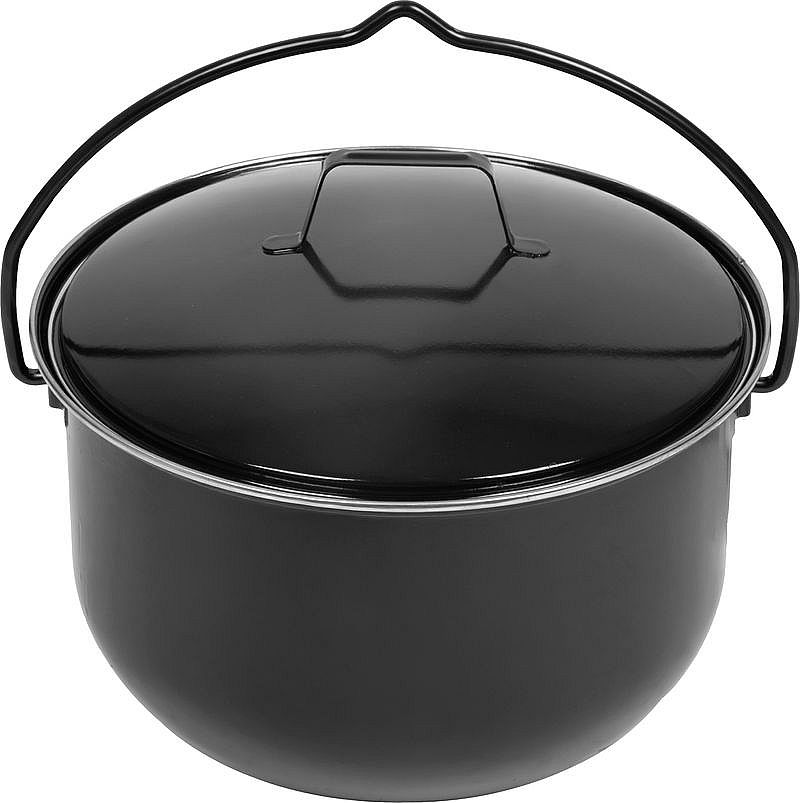 Smaltovaný kotlík s pokličkou Strend Pro