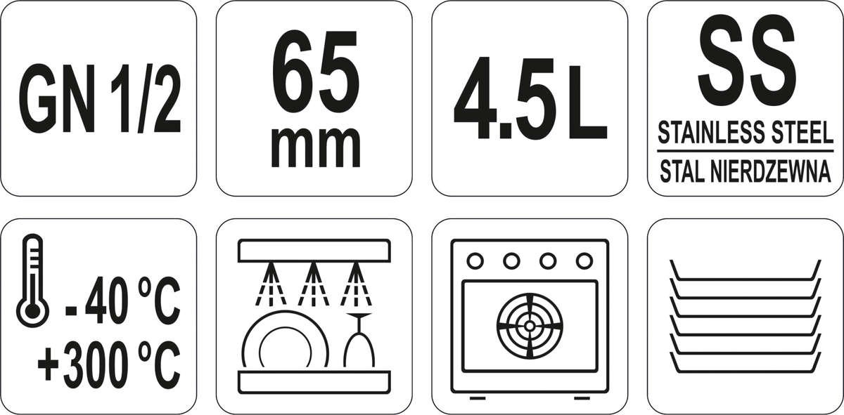 Yato Gastro YG-00262 parametry