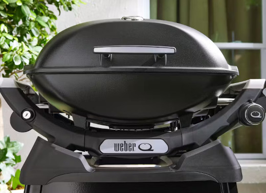 Plynový gril Q 3200N+ s postranními stolky a vozíkem Premium cely