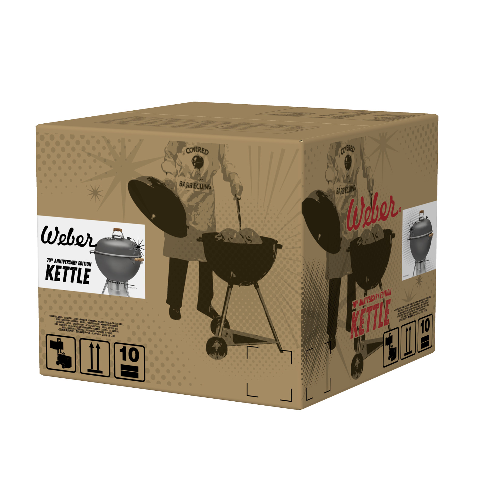 Weber 70 let Master Touch balení