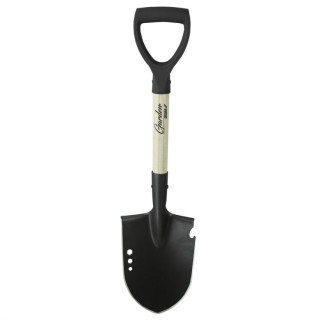 Mini rýč - lopatka 68 cm Dedra 80C001 s dřevěnou násadou, špičatý