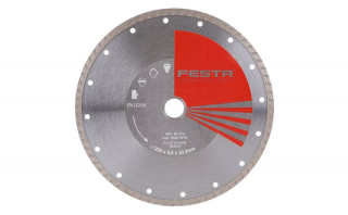 Kotouč diamantový Festa TURBO 230x2,6x22,2mm, 21423 železobeton, cihly, kámen - suché, mokré